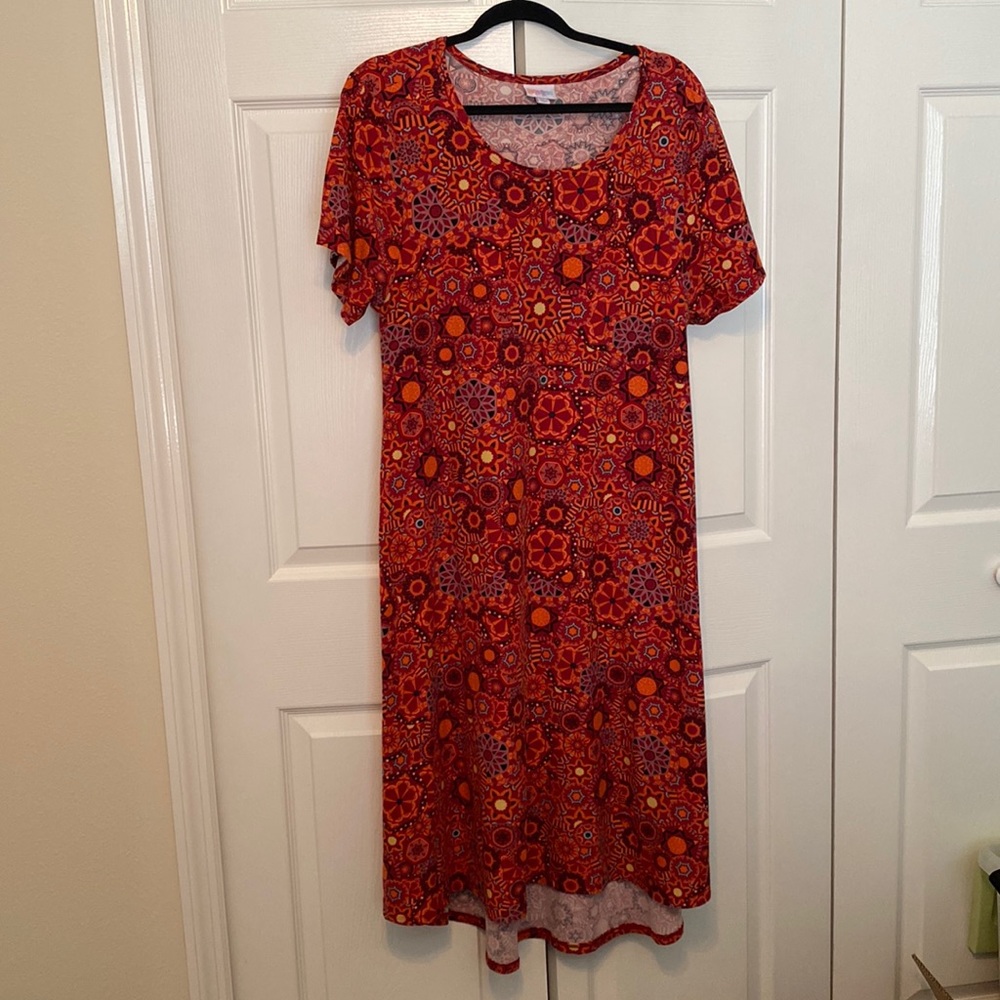 LulaRoe Carly dress size Large L